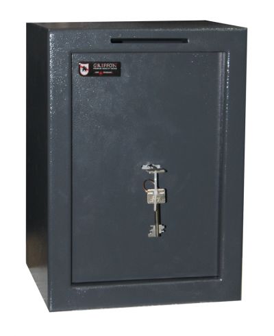 Сейфы депозитные - Сейфы Griffon - Маленькие сейфы (мини сейфы) - Сейф для квартиры - Встраиваемые сейфы в шкаф - Сейф Griffon RD.35.K
