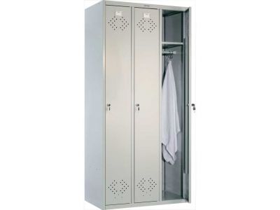 Шкафчики для раздевалок - Шкаф одежный ПРАКТИК LS-31