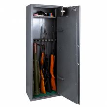 Сейф для оружия Safetronics IVETA 7PME Сейфы - Сейфы оружейные - Сейфы для ружья - Большие сейфы - Сейфы взломостойкие - Взломостойкие сейфы 1 класса - Сейфы Safetronics (Сейфтроникс) - Сейф для оружия Safetronics IVETA 7PME