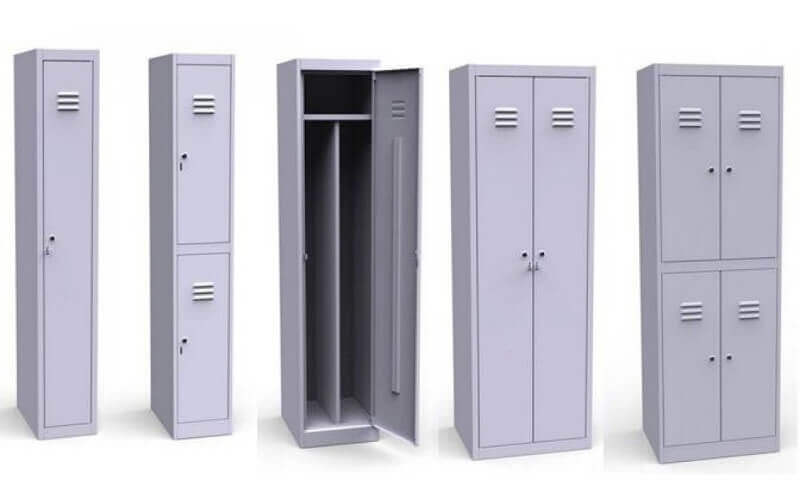 Шкафчики для раздевалок металлические